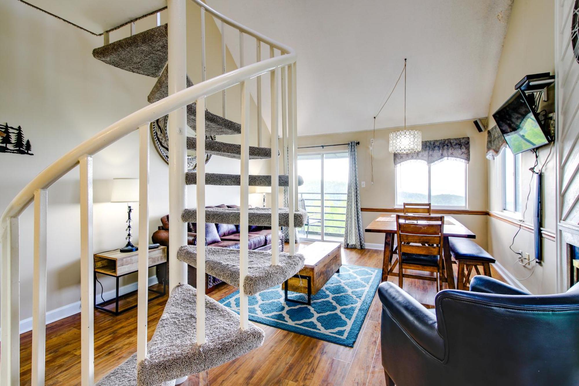 Gatlinburg Mountaintop Condo With Balcony And Views! Kültér fotó